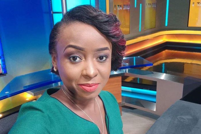 Jacque Maribe’s reaction after Eric Omondi was crowned King of Comedy in US