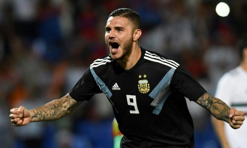 Mauro Icardi scored his first goal for Argentina last month