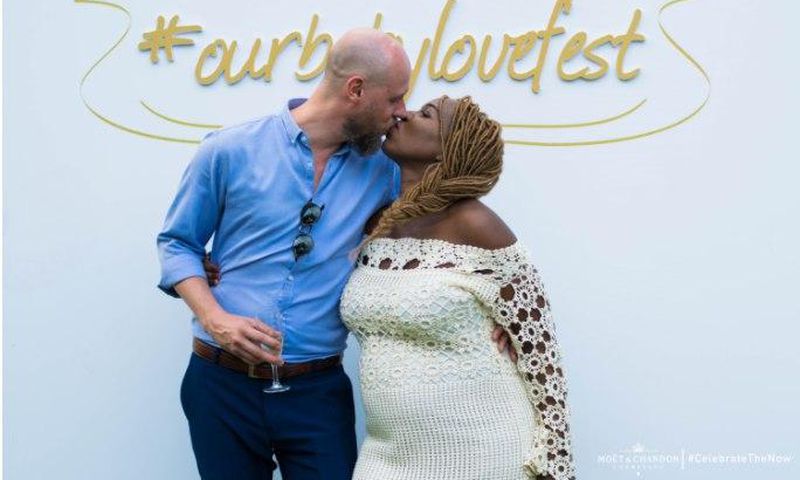 Annabel Onyango and her Husband Marek