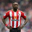 Sunderland's English striker Jermain Defoe gestures during the English Premier League football match against Swansea City May 13, 2017