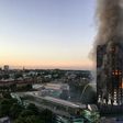 The fire swept through London's 24-storey Grenfell Tower, a 1970s block, in the early hours, trapping residents inside