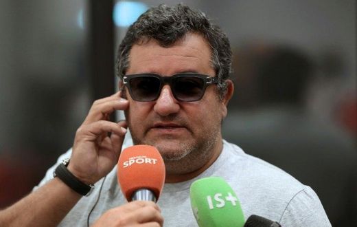 Football agent Mino Raiola