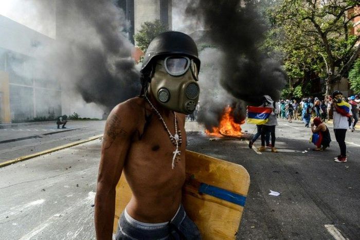 The deadly unrest in Venezuela could lead to "a blood bath" and spark a major refugee crisis, Peru's President Pedro Pablo Kuczynski, a fierce critic of President Nicolas Maduro's leftist government, has warned