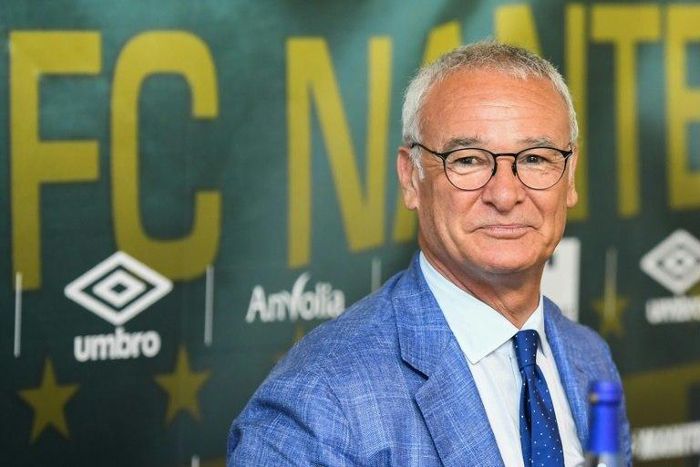 Nantes football club's newly recruited Italian coach Claudio Ranieri looks on during a press conference at the Beaujoire stadium in Nantes on June 26, 2017