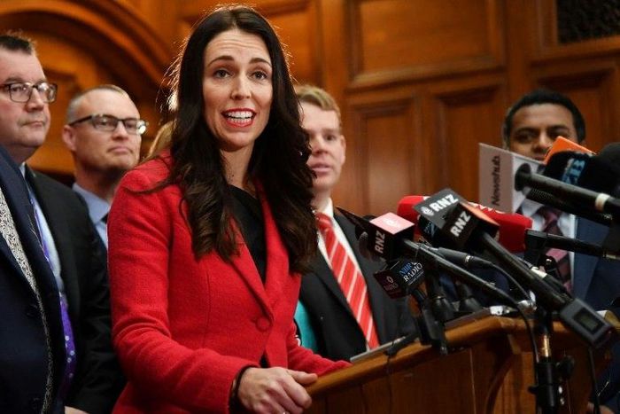 New Zealand's new opposition leader Jacinda Ardern says it is 'totally unacceptable' to say women should have to answer questions in the workplace on their plans for parenthood