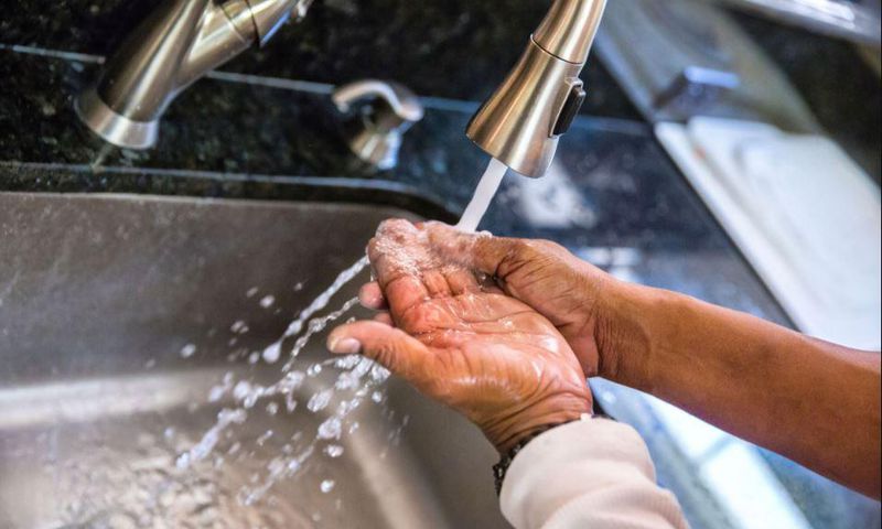 There is zero change when you wash your hands with hot water instead of cold.