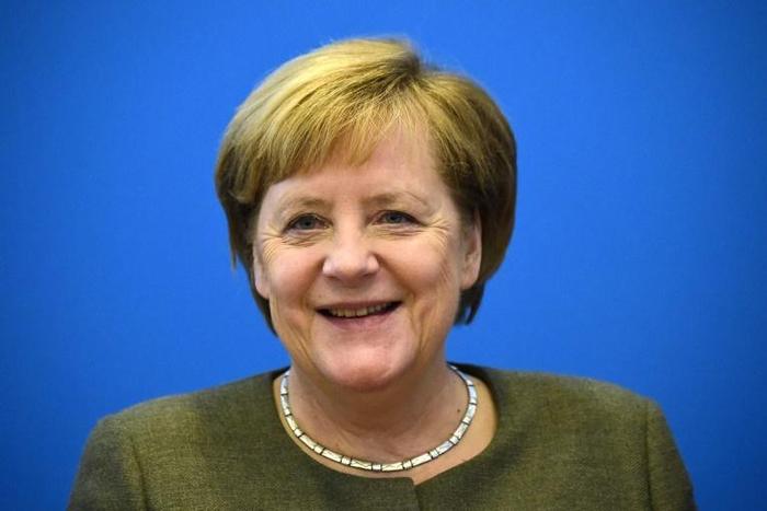 In her New Year's address to Germans, Chancellor Angela Merkel (pictured November 2018) said long-held certainties about international cooperation were being put to the test