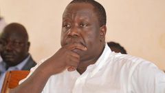 Airforce helicopter carrying CS Fred Matiang’i makes unplanned landing due to bad weather