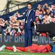 England's manager Gareth Southgate gestures on the touchline during their 2018 World Cup qualifying Group F match against Scotland, at Hampden Park in Glasgow, on June 10, 2017