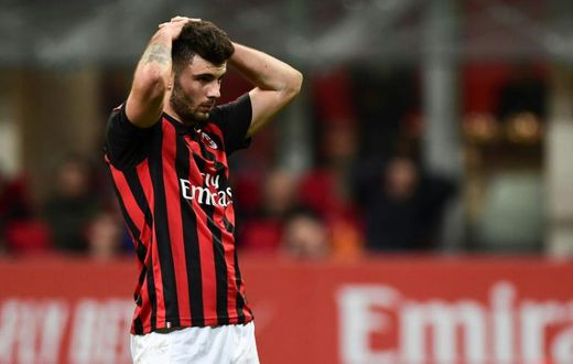AC Milan's Patrick Cutrone missed a chance to score the winner against Torino.