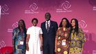 Nyokabi Kenyatta (extreme left) with fellow directors at the Kenyatta Trust