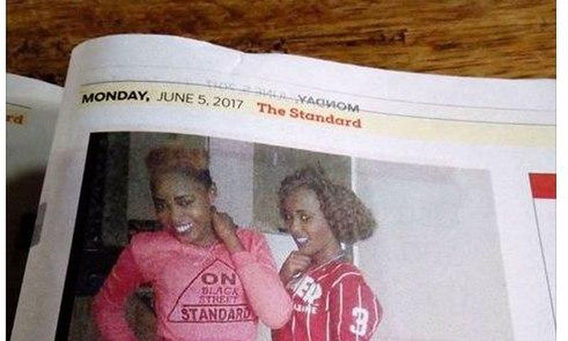 Pictures used by the Standard on justification of using Social media in warning criminals