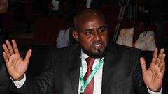 Presidential candidate Abduba Dida.