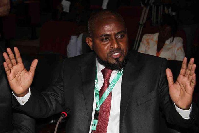 Presidential candidate Abduba Dida.
