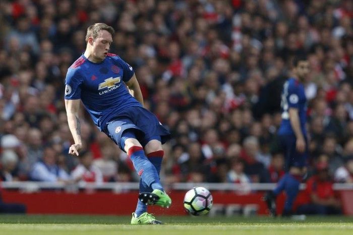 Manchester United's English defender Phil Jones has been banned for two European matches and fined 5,000 euros for "insulting and directing abusive language towards the Doping Control Officer"