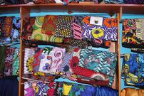 African wear fabrics [Photo/Elizabeth Angira]