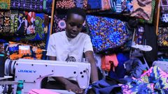 Mary Wamboi, a designer says that the integration of fashion is also driving economic growth and creating jobs across the supply chain [Photo/Elizabeth Angira]