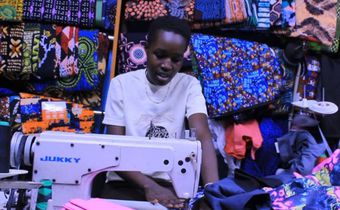 Mary Wamboi, a designer says that the integration of fashion is also driving economic growth and creating jobs across the supply chain [Photo/Elizabeth Angira]