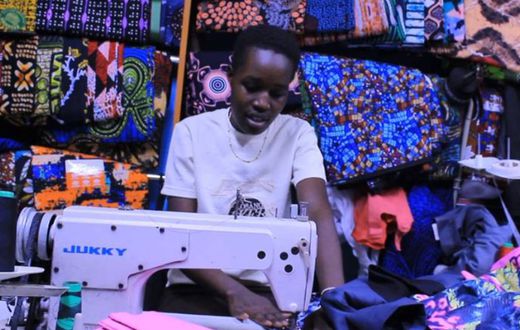 Mary Wamboi, a designer says that the integration of fashion is also driving economic growth and creating jobs across the supply chain [Photo/Elizabeth Angira]