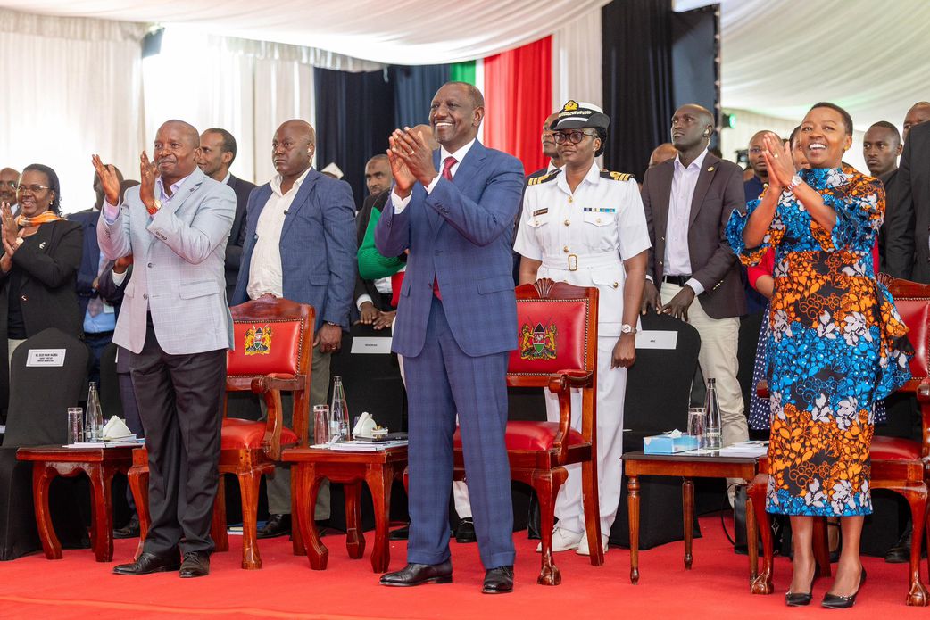 at the 97th Kenya Music Festival State Concert in Sagana, Nyeri, on Saturday, August 16, 2025