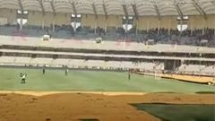 Kasarani Stadium nearly empty after police officers lob teargas