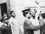 An old photo of Raila Odinga