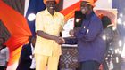 President William Ruto with ODM party leader Dr Oburu Odinga at the ODM Founders Dinner in Mombasa on November 15, 2025