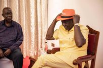 President William Ruto with ODM party leader Dr Oburu Odinga at the ODM Founders Dinner in Mombasa on November 15, 2025