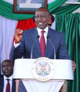 President William Ruto speaking at the 89th NYS Passing Out Parade in Gilgil on August 28, 2025
