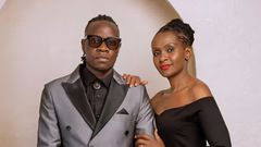 Singer Guardian Angel with his wife Esther Musila