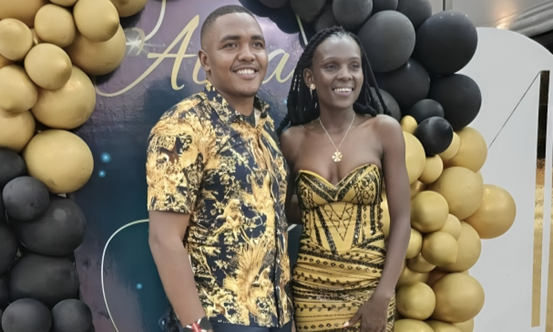 Dem Wa Facebook and her former manager Andrew Mwiko,