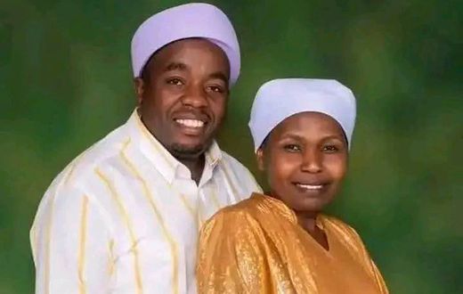 Karangu Muraya and his wife Trizah Njeri