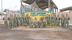 Camp Lemonnier, located in Djibouti’s capital city, is the only permanent U.S. military base in Africa. 