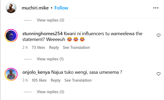 Support & calls for repentance pour in as Mike Muchiri shares truth about his journey