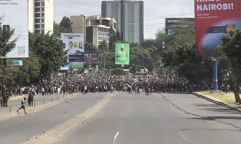Image from June 2024 protests