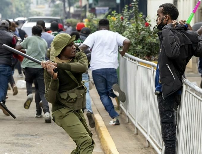 Image from June 2024 protests