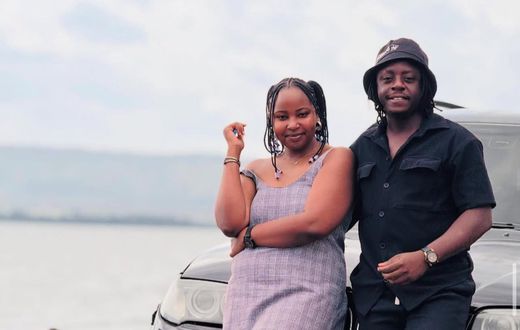 Lydia Wanjiru and her boyfriend Frank Doso