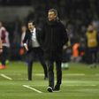 Barcelona's coach Luis Enrique looks on during the UEFA Champions League round of 16 first leg football match between Paris Saint-Germain and FC Barcelona on February 14, 2017 at the Parc des Princes stadium in Paris