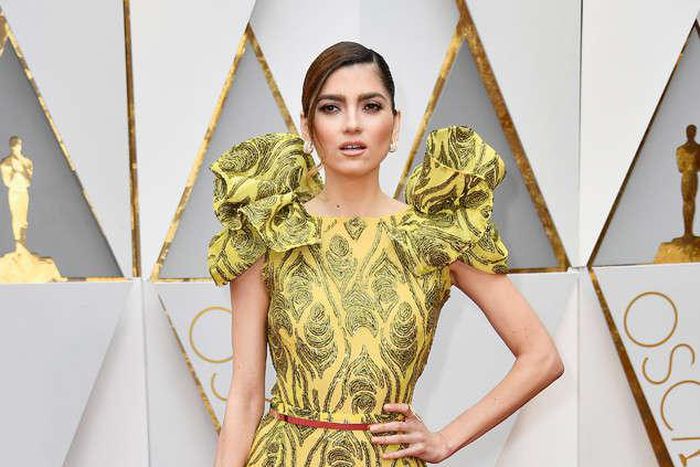 Blanca Blanco on the Oscars 2017 red carpet