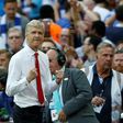 Arsenal's manager Arsene Wenger celebrates at the final whistle in the English FA Cup final on May 27, 2017