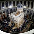 The tomb is a key part of the Church of the Holy Sepulchre in Jerusalem's Old City