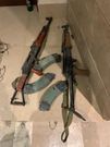 Guns recovered from Al Shabaab attackers at Dusit Complex (Twitter)