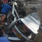 Accident involving a Subaru Forester and a lorry at Naivasha (Twitter)