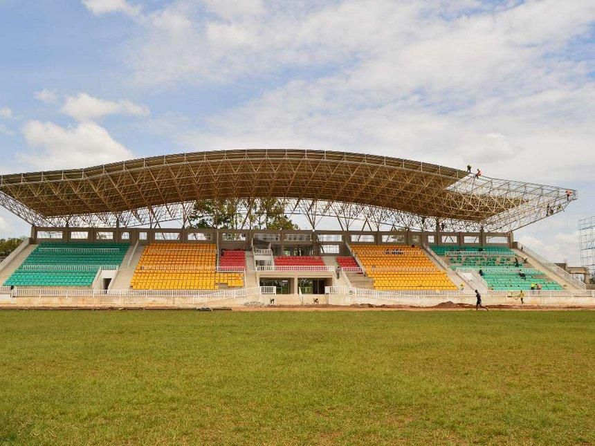 An empty Bukhungu Stadium