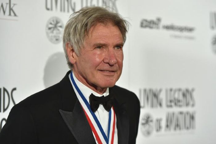 Actor Harrison Ford attends an event in Beverly Hills, California, January 2015