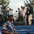 Suspected Burundian rebels are transported on a police truck in Gatumba, at the border of Burundi and DR Congo on January 31, 2017