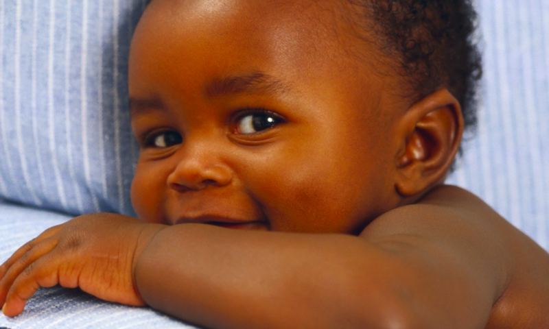 Smiling baby(Atlanta Black Star)