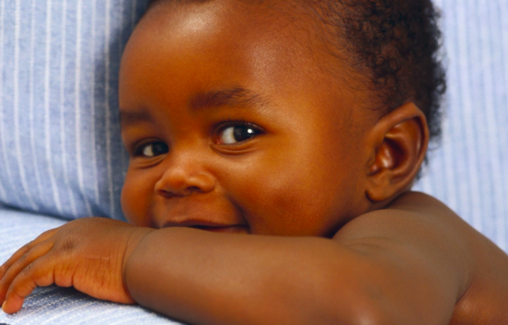 Smiling baby(Atlanta Black Star)