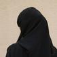 A lady wearing a black hijab (Twitter)