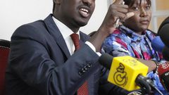 Private Sector Regulatory Authority CEO Fazul Mohammed addressing the media